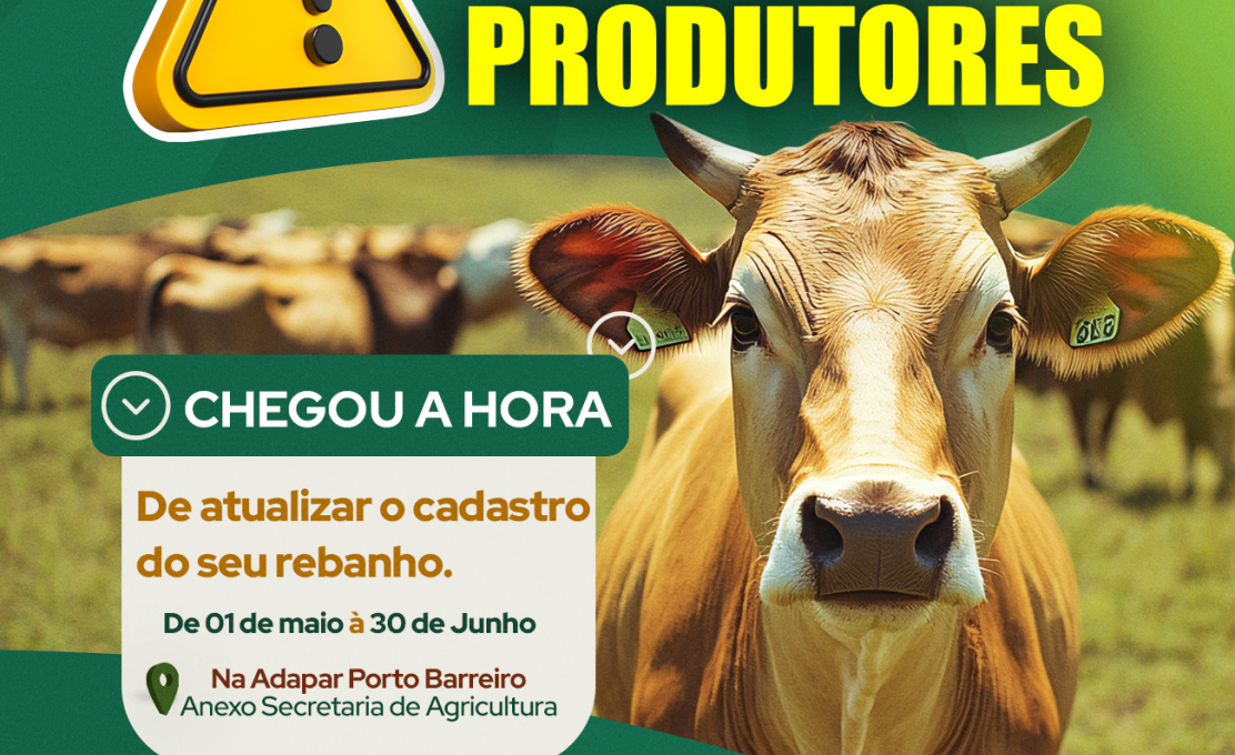 Campanha de Atualização de Animais. 