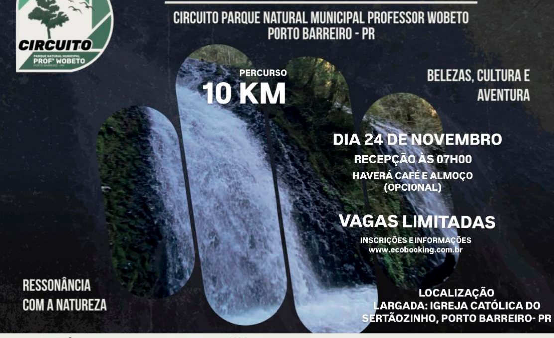 Caminhada da Natureza, Circuito Parque Natural Ambiental Professor Wobeto.