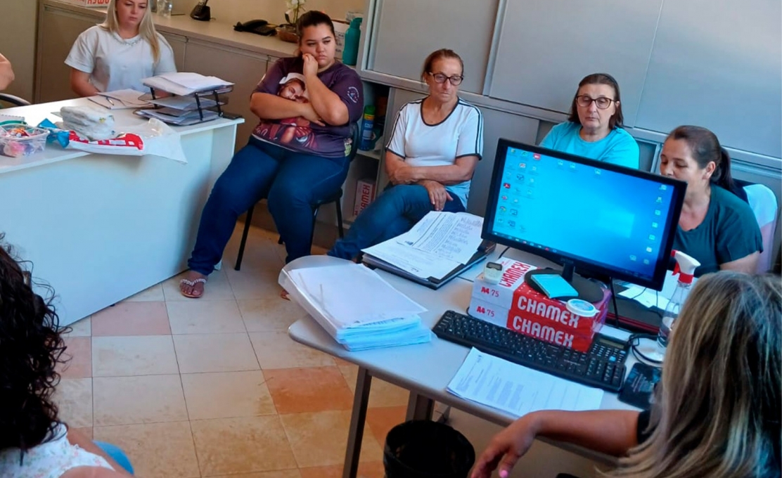 Reunião Conselho Municipal da Criança e do Adolescente.